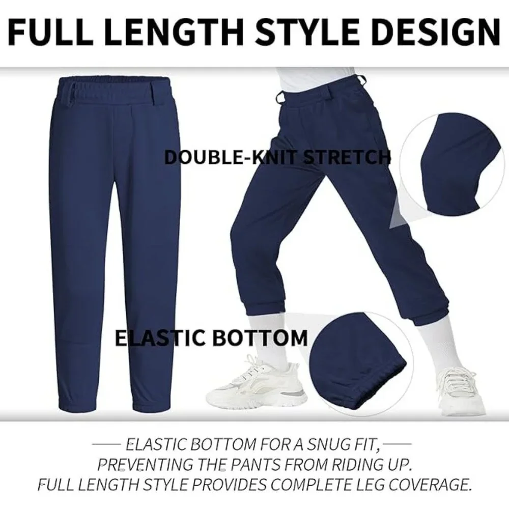 QBK Youth Boys‎ Baseball Pants in Navy - Size 7